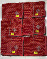 Latest Bandhani Chiffon Saree - Designer Printed Party Wear 6 Pcs Set