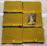Latest Bandhani Chiffon Saree - Designer Printed 6 Pcs Wholesale Set