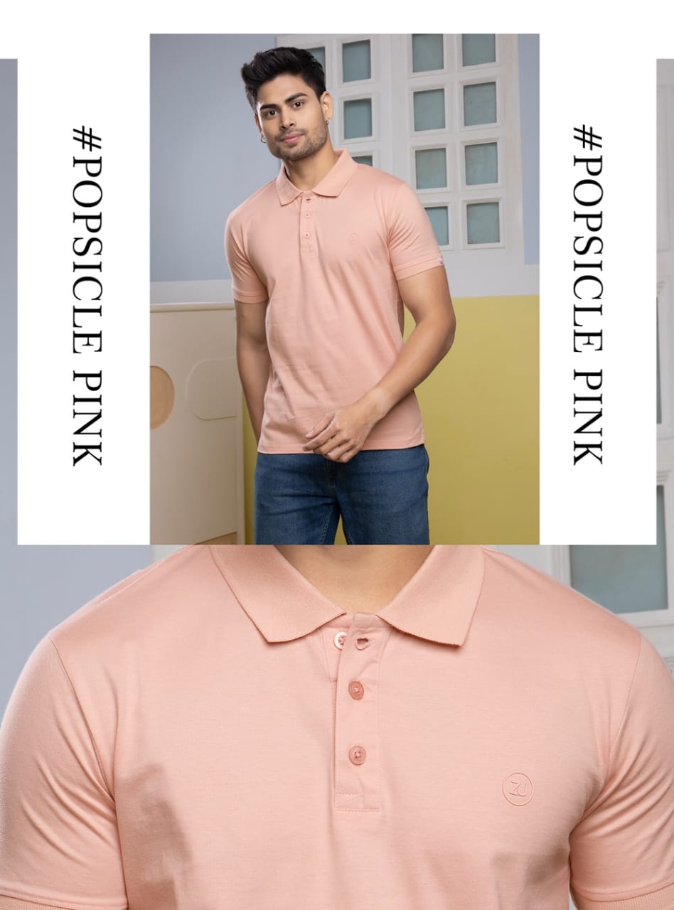 ZU™ Premium Cotton Polo T-Shirt - M.R. Saree Emporium