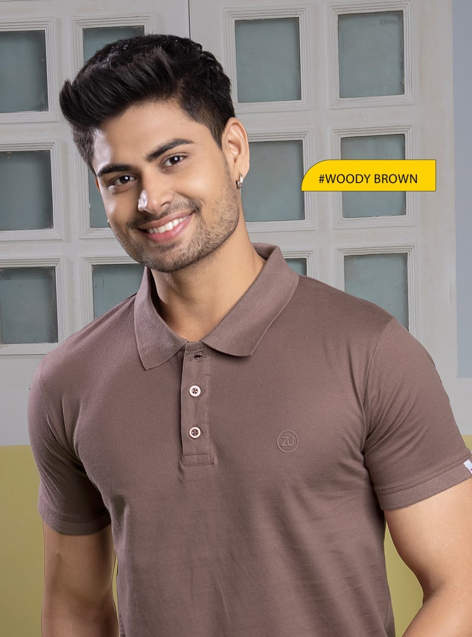 ZU™ Premium Cotton Polo T-Shirt - M.R. Saree Emporium