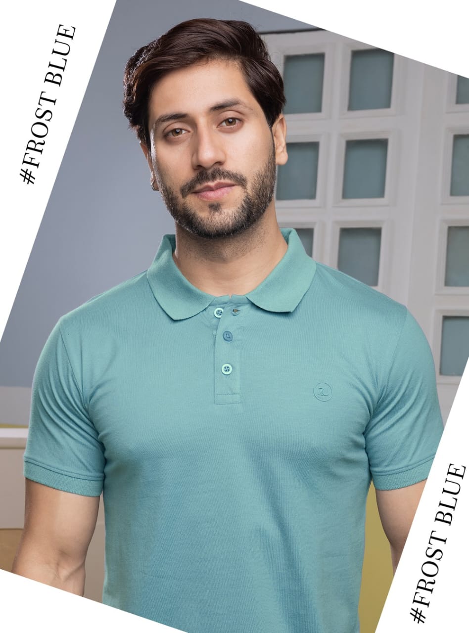 ZU™ Premium Cotton Polo T-Shirt - M.R. Saree Emporium