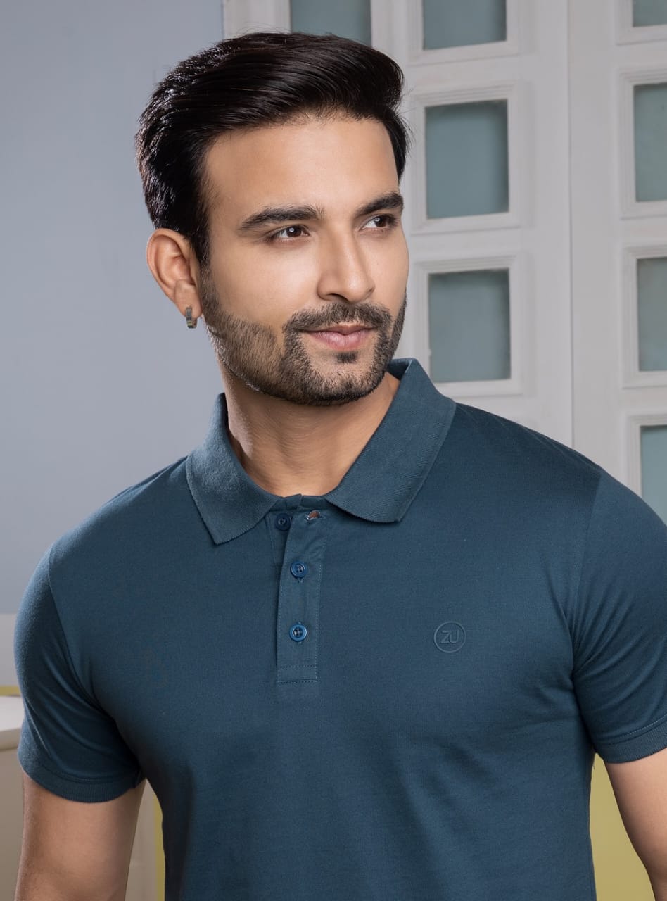 ZU™ Premium Cotton Polo T-Shirt - M.R. Saree Emporium