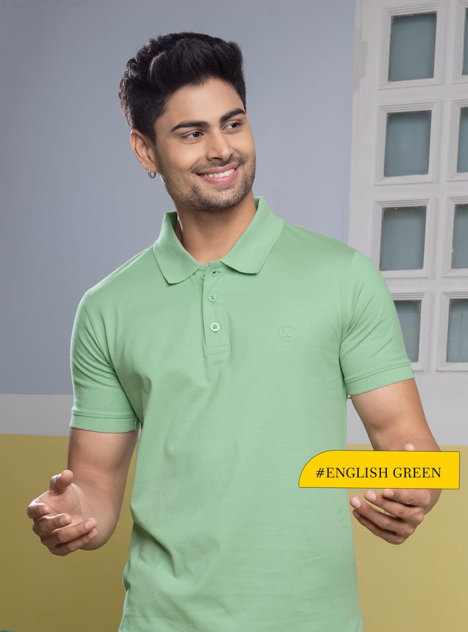 ZU™ Premium Cotton Polo T-Shirt - M.R. Saree Emporium