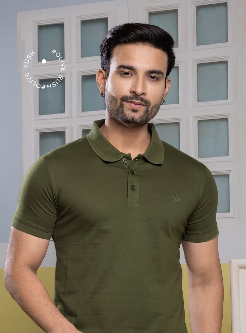 ZU™ Premium Cotton Polo T-Shirt - M.R. Saree Emporium
