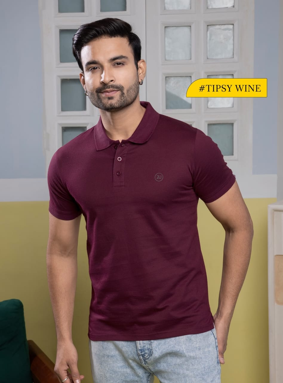 ZU™ Premium Cotton Polo T-Shirt - M.R. Saree Emporium