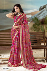 Vallabhi Print Vikranti Fancy Print Sarees– M.R. Saree Emporium