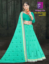 B. Vijay & Co. Zill Mill Pastel Cotton Saree Collection - 8 Pcs Set