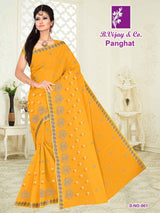 B. Vijay & Co. Panghat Cotton Saree Collection - 8 Pcs Set