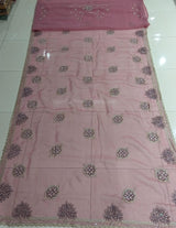 Designer Fancy Chiffon Saree – 5 Pcs Set | M.R. Saree Emporium