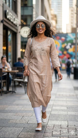 STYLE VOL 08 Women Cotton Embroidered Kurti - Casual Daily Wear