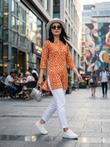 STYLE VOL 10 Women Cotton Short Kurti Top - Casual Daily Wear