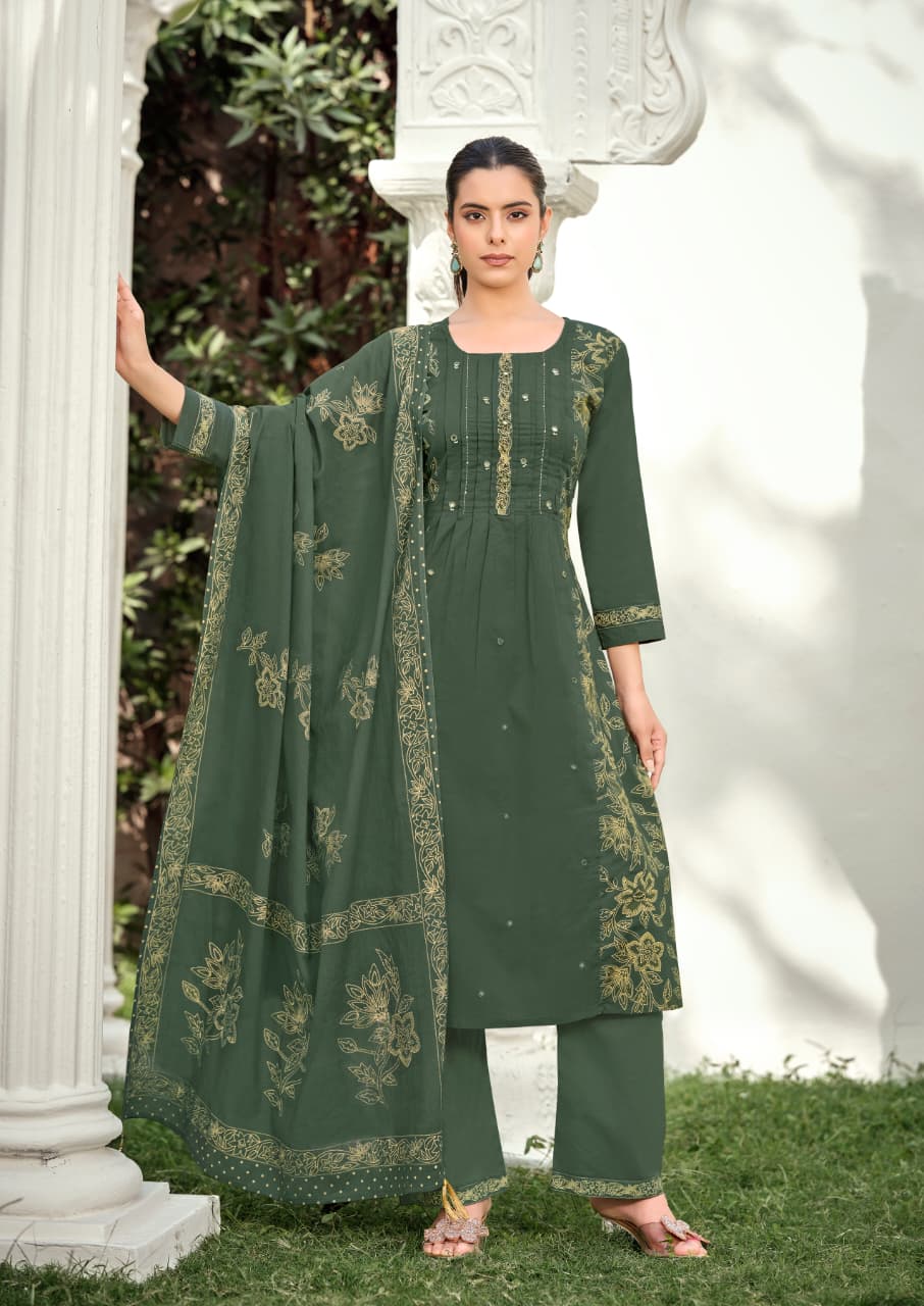 Karissa Mannat Bombay Cotton Kurti Set - A Line S to 3XL