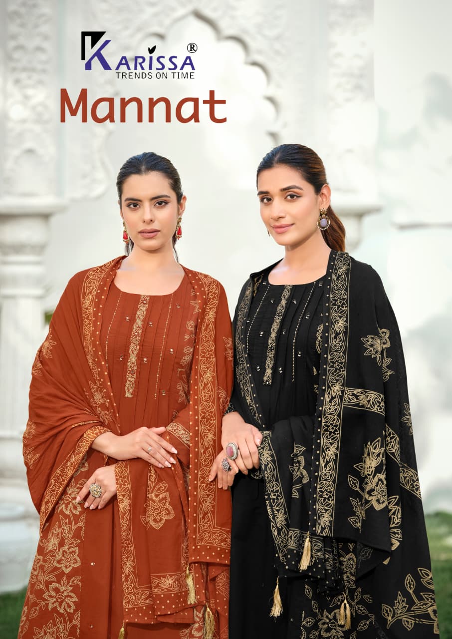 Karissa Mannat Bombay Cotton Kurti Set - A Line S to 3XL