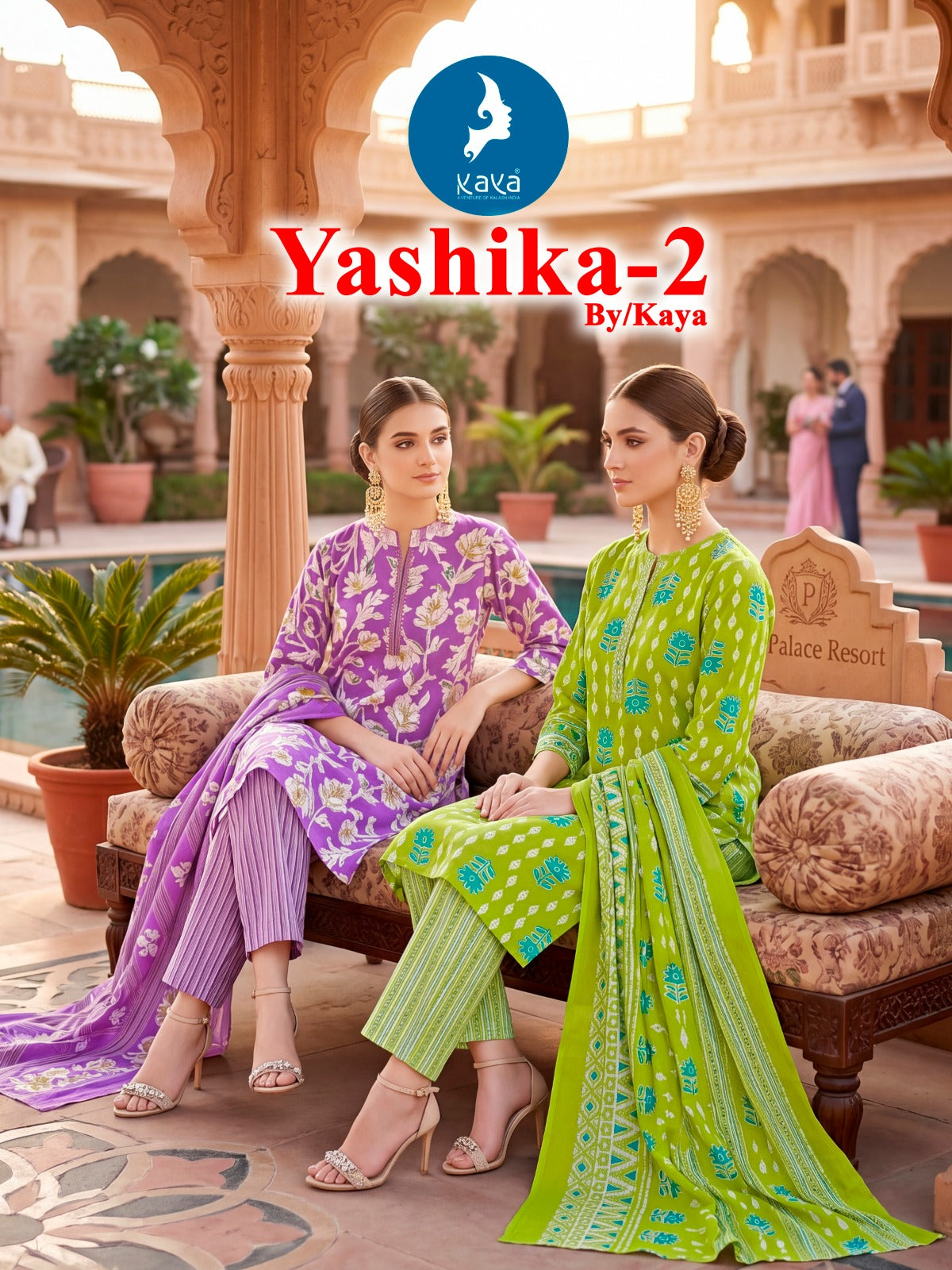 Kaya Yashika-2 Cotton Print 3 Piece Suit Collection - 6 PCS - M.R. Saree Emporium