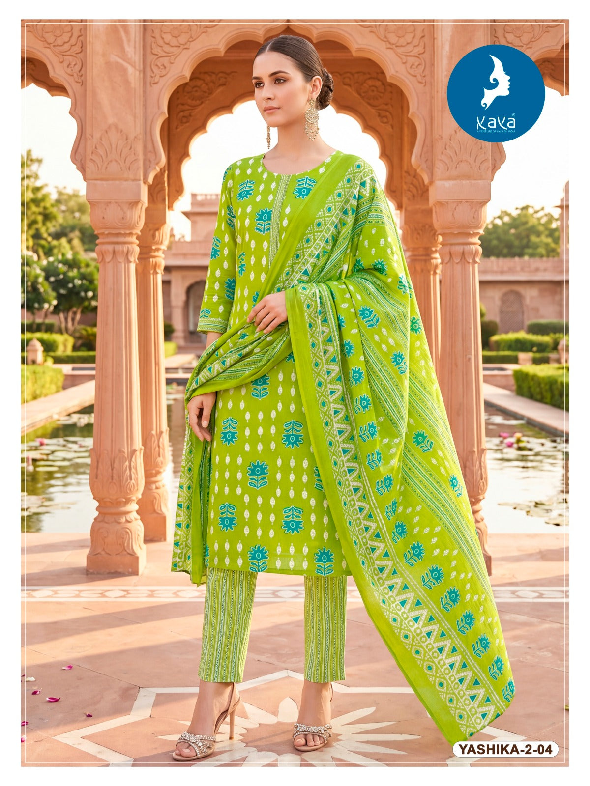 Kaya Yashika-2 Cotton Print 3 Piece Suit Collection - 6 PCS - M.R. Saree Emporium