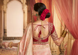 Kira Kaya Satin Designer Saree 4 Pcs Set