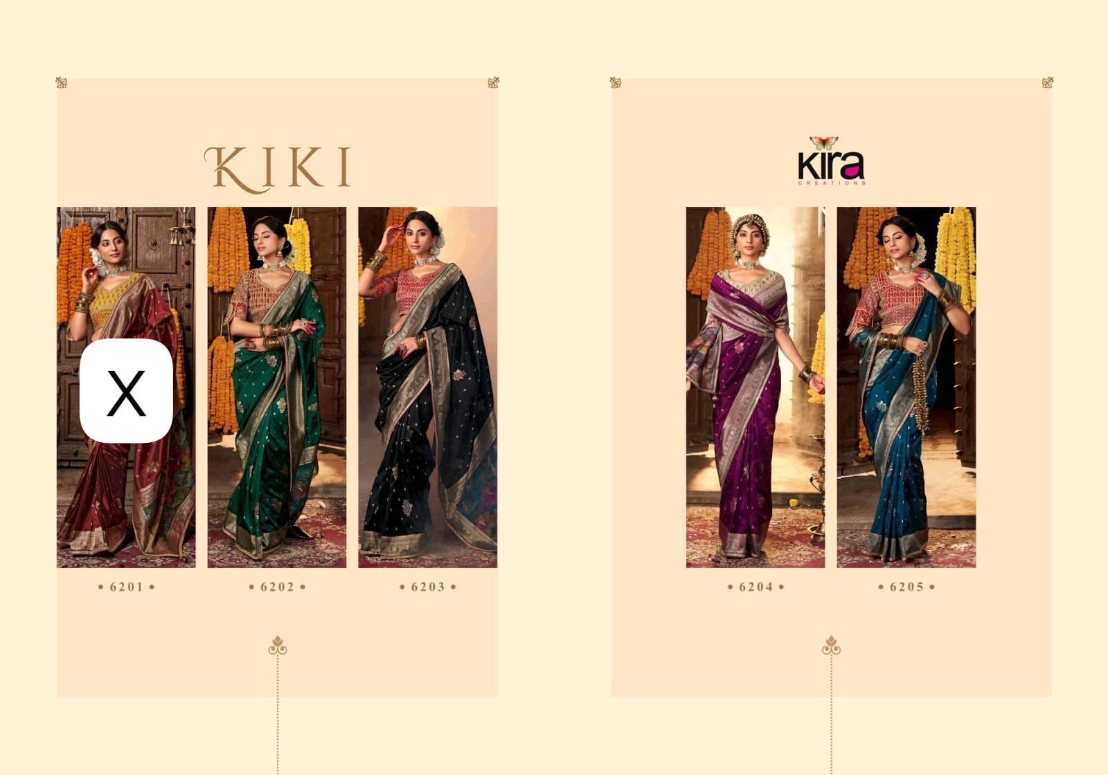 Kira Kiki Pure Silk Saree - Designer Wedding Wear Saree with Embroidered Blouse - M.R. Saree Emporium