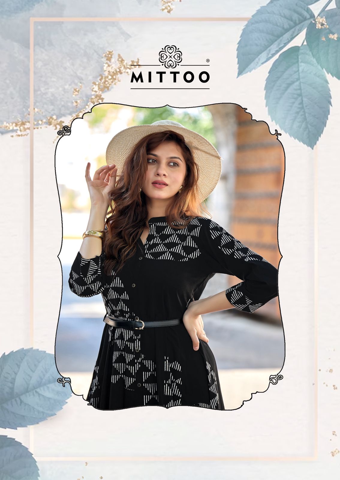 Mittoo Belt Vol-26 Rayon Printed One Piece Dress - 6 Designs Catalog - M.R. Saree Emporium