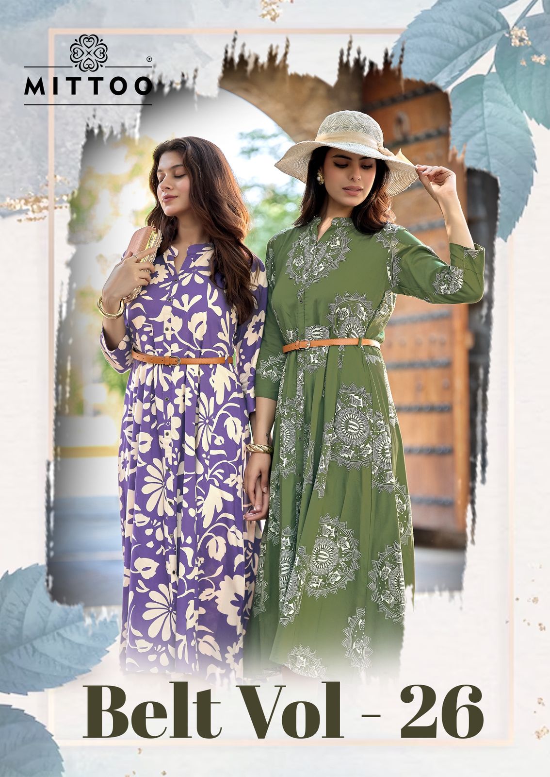 Mittoo Belt Vol-26 Rayon Printed One Piece Dress - 6 Designs Catalog - M.R. Saree Emporium