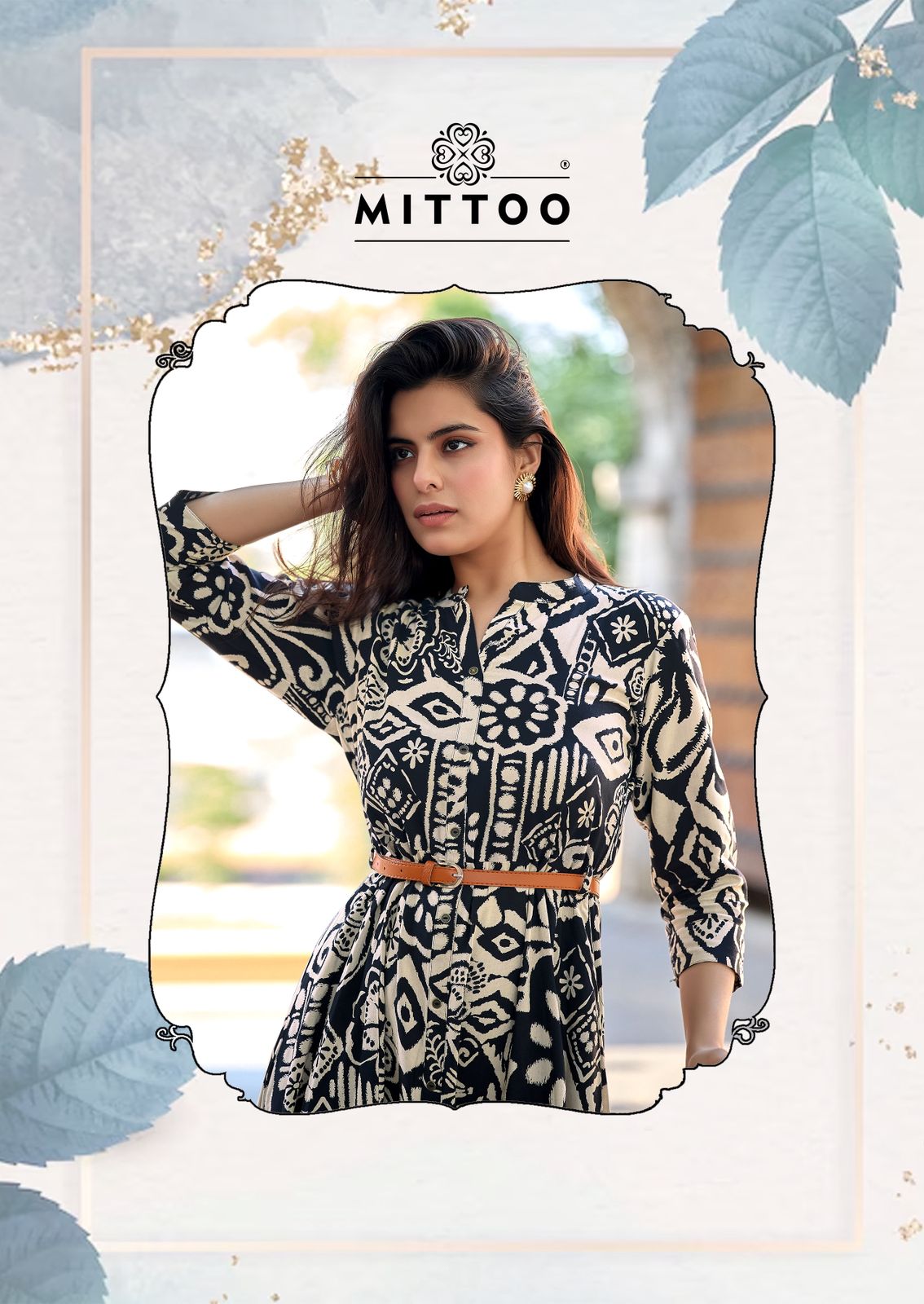 Mittoo Belt Vol-26 Rayon Printed One Piece Dress - 6 Designs Catalog - M.R. Saree Emporium