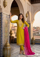 Monsoon Vol 2 Vetikan Silk Kurti Set 6 Pcs