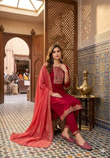 Monsoon Vol 2 Vetikan Silk Kurti Set 6 Pcs
