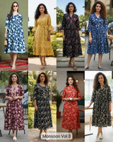 Monsoon Vol 3 Jaipuri Cotton Women's Dress XS-XXL