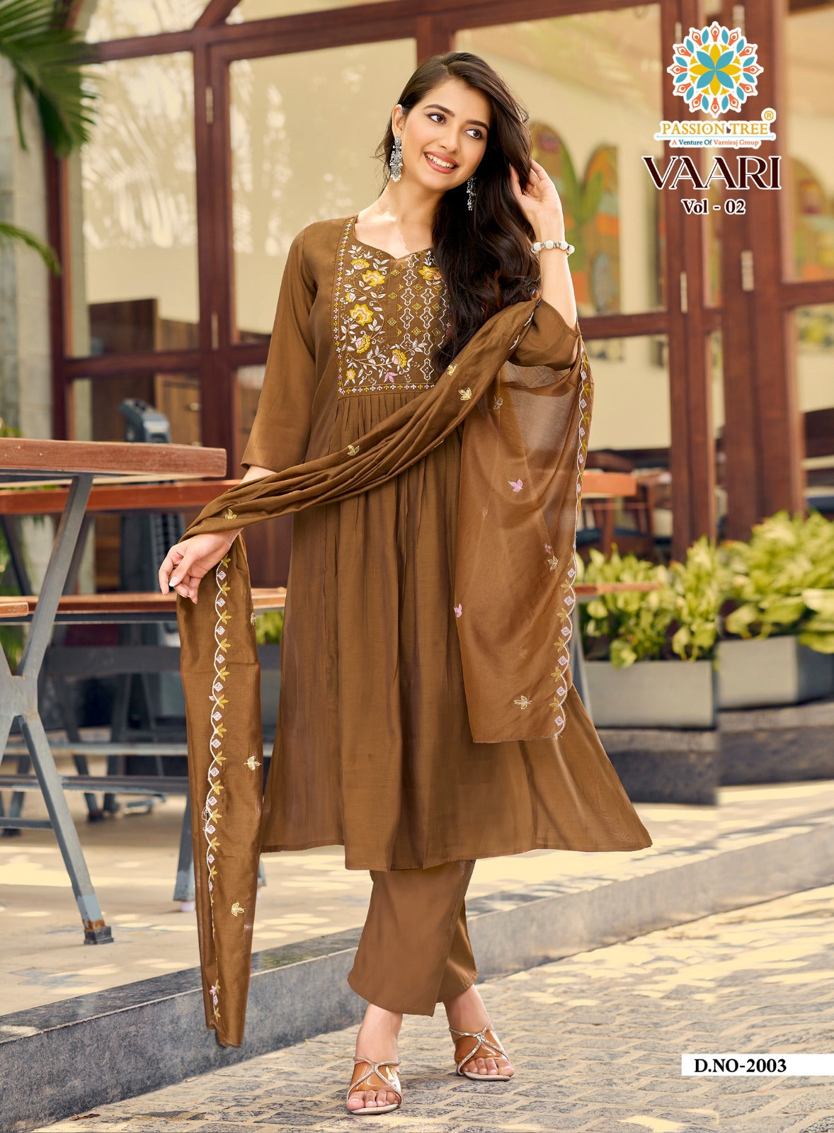 Passion Tree Vaari Vol 2 Kurti Set 6 Pcs Set