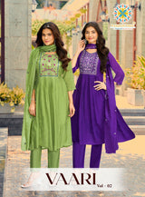 Passion Tree Vaari Vol 2 Kurti Set 6 Pcs Set
