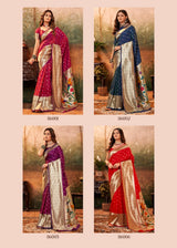 RajPath Pavitra Paithani Silk Saree Zari Weaving Set