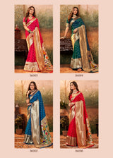 RajPath Pavitra Paithani Silk Saree Zari Weaving Set