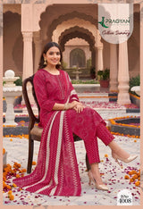 Pragyan Cotton Summry Vol 4 - Women 3PC Suit Set Daily Wear