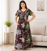 Premium Rayon Printed Nighty – 2 Pcs Set