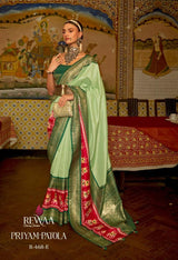 Priyam Patola Pure Silk Designer Patola Saree - Traditional Wedding & Festive Wear