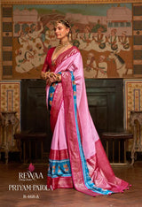 Priyam Patola Pure Silk Designer Patola Saree - Traditional Wedding & Festive Wear