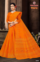 Ragini Women's Cotton Woven Saree