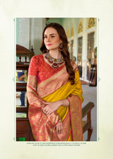 RajPath Chandan Silk Pure Soft Silk Saree 8 Pcs