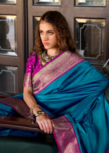 RajPath Chandan Silk Pure Soft Silk Saree 8 Pcs