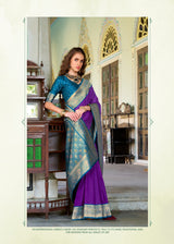 RajPath Chandan Silk Pure Soft Silk Saree 8 Pcs