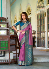 RajPath Chandan Silk Pure Soft Silk Saree 8 Pcs
