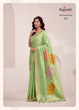 RajPath Dinamic Silk Saree Wholesale 6 Pcs Set