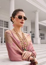 Premium Kuraa Silk Designer Saree with Running Blouse Piece