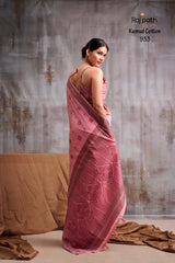 RajPath Kumud Modal Cotton Saree Set - 6 Pcs Designer Soft Cotton Collection