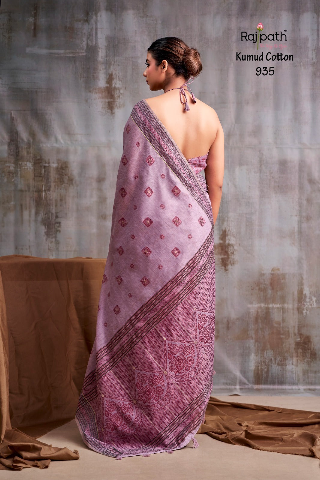RajPath Kumud Modal Cotton Saree Set - 6 Pcs Designer Soft Cotton Collection