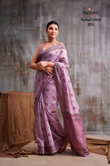 RajPath Kumud Modal Cotton Saree Set - 6 Pcs Designer Soft Cotton Collection