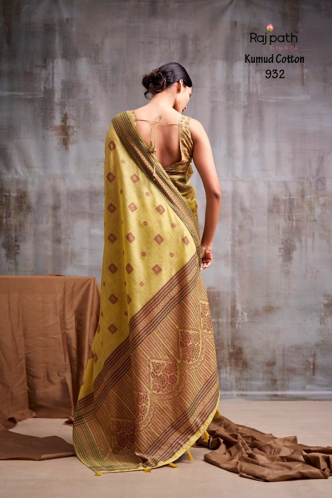 RajPath Kumud Modal Cotton Saree Set - 6 Pcs Designer Soft Cotton Collection