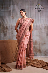 RajPath Kumud Modal Cotton Saree Set - 6 Pcs Designer Soft Cotton Collection