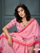 RajPath Rolex Linen Saree Wholesale Surat - Weaving Set