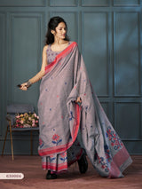 RajPath Rolex Linen Saree Wholesale Surat - Weaving Set