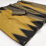 RajYog Kalamkari Chanderi Linen Saree - Weaving Border - Kazari Series - M.R. Saree Emporium